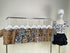 Women Low Neck Cut Animal Print Crop Tops